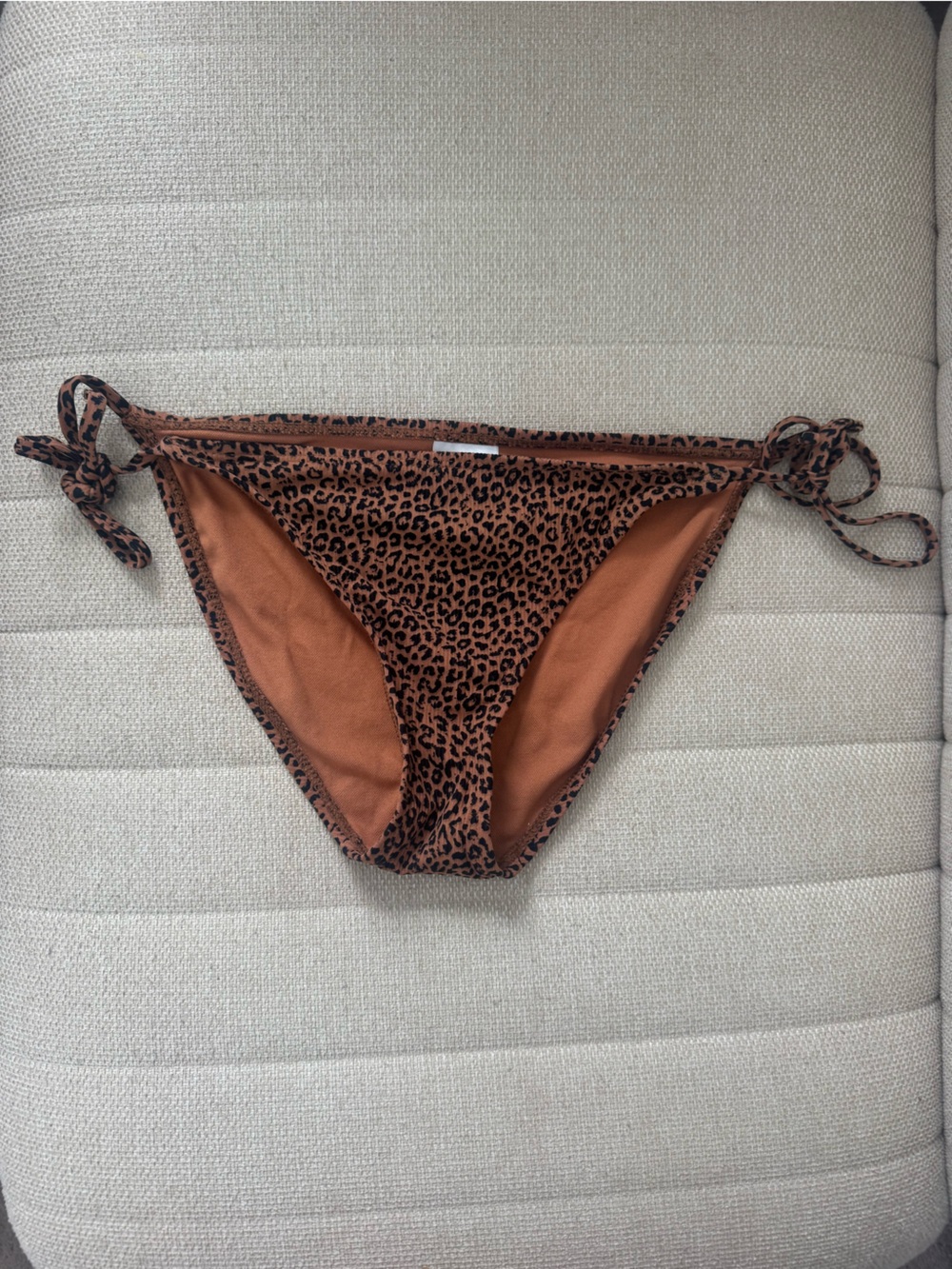 Xhilaration Leopard Print Triangle Bikini Bottom